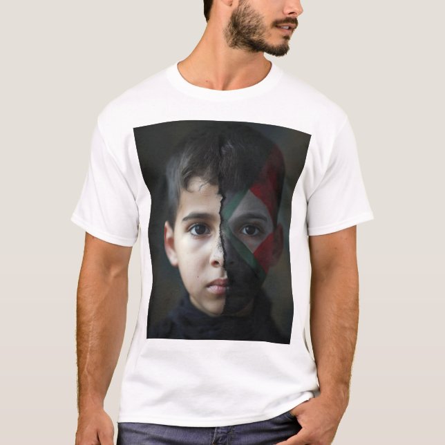 Camiseta Face Palestiniana (Frente)