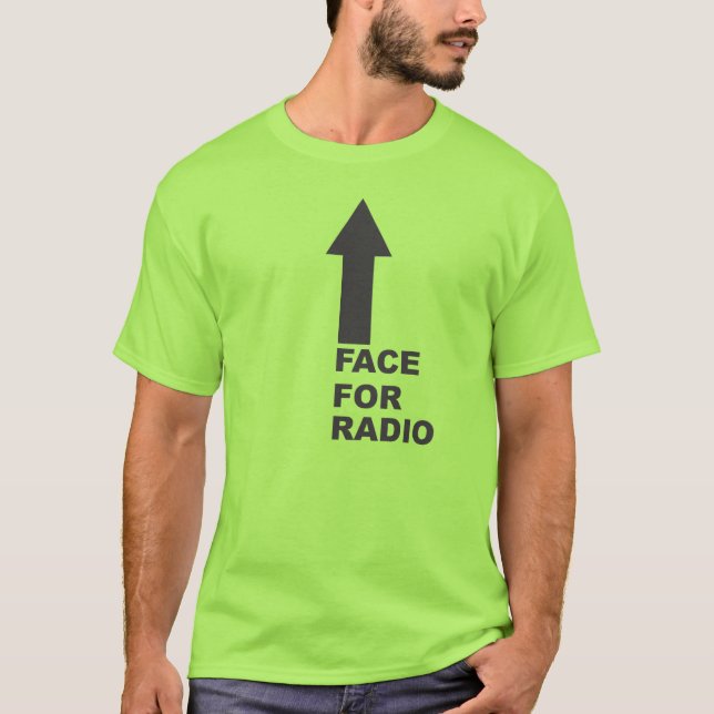Camiseta Face para Rádio (Frente)