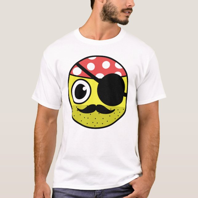 Camiseta Face Pirata (Frente)