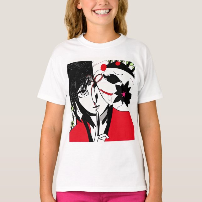 Camiseta Face reveal unmasked roblox avatar (Frente)
