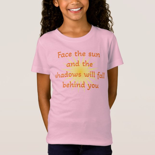Camiseta Face the sun (Frente)