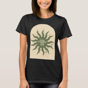 Camiseta Face Towards The Sun (Bege)