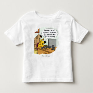 Camiseta Facebook para cães