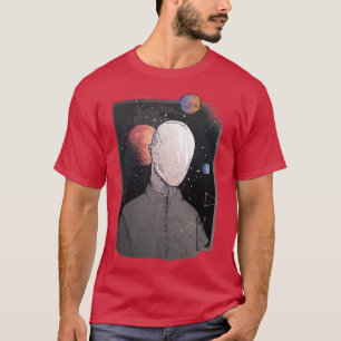 Camiseta Faceless Man Planet Astronaut Astral Cosmic Design