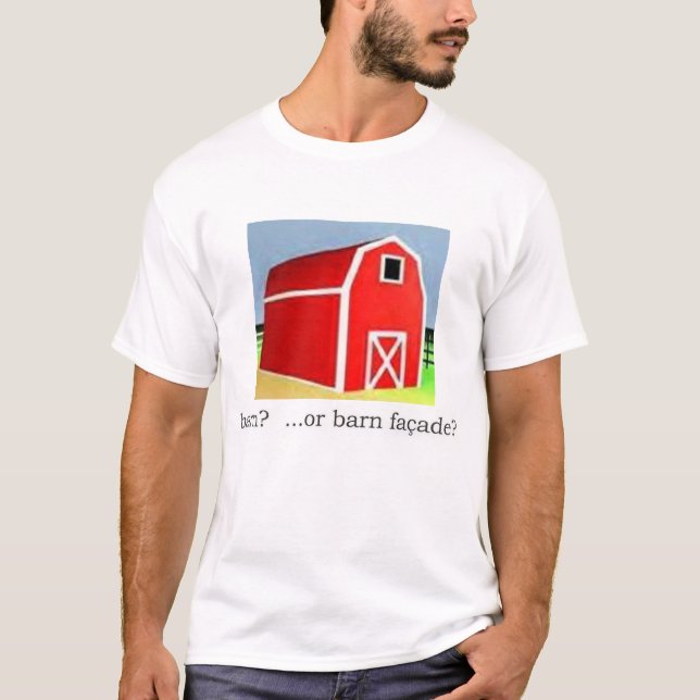 Camiseta fachada do celeiro? (Problema de Gettier) (Frente)