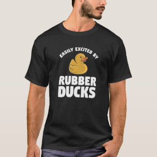 Camiseta Fácil Animação Por Patos De Borracha Para Um Pato
