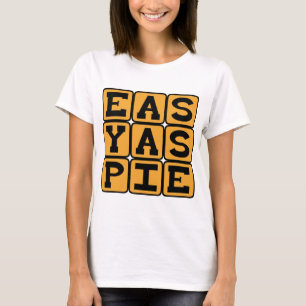 Camiseta Fácil Como Torta, Muito Simples