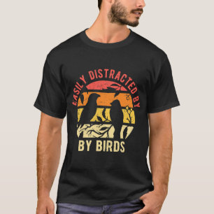 Camiseta Fácil Distração Por Aves
