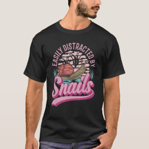 Camiseta Fácil Distração Por Caracóis