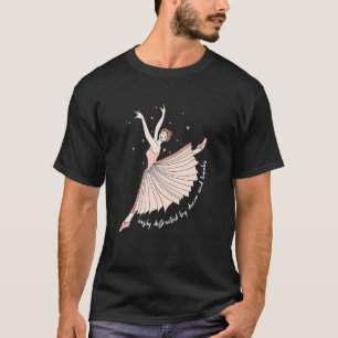 Camiseta Fácil Distração Por Dança E Livros