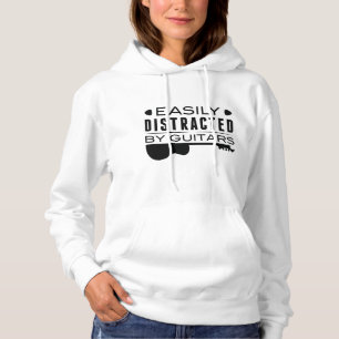 Camiseta Fácil Distração Por Guitarras