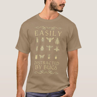 Camiseta Fácil Distração Por Insetos De Captura De Insetos