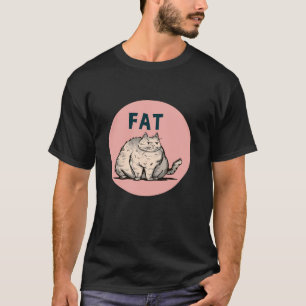 Camiseta Fácil excesso de peso Gato Costume para Gatos Gord