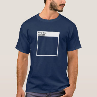 Camiseta Fácil Marinho de fantasia  azul Swatt de pintura c
