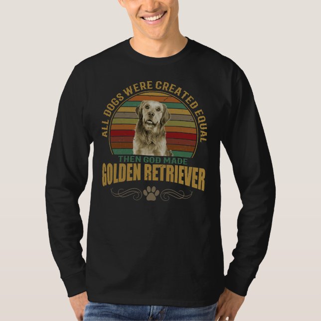 Camiseta Fácil Ouro Retriever Lover (Frente)