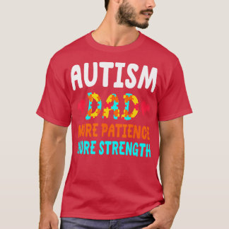 Camiseta Fácil Pai Autismo Suporte Autismo Sensibilização
