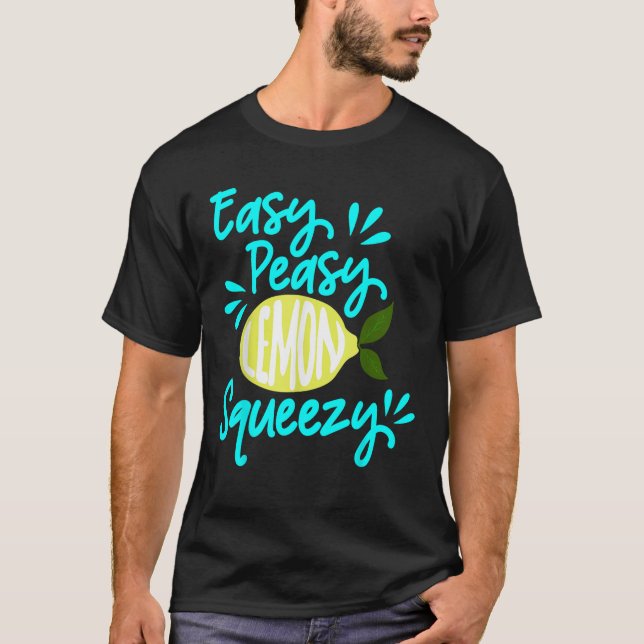 CAMISETA FÁCIL PAZ LEMON SQUEEZY FUN SUMMERTIME LEMONADE L (Frente)