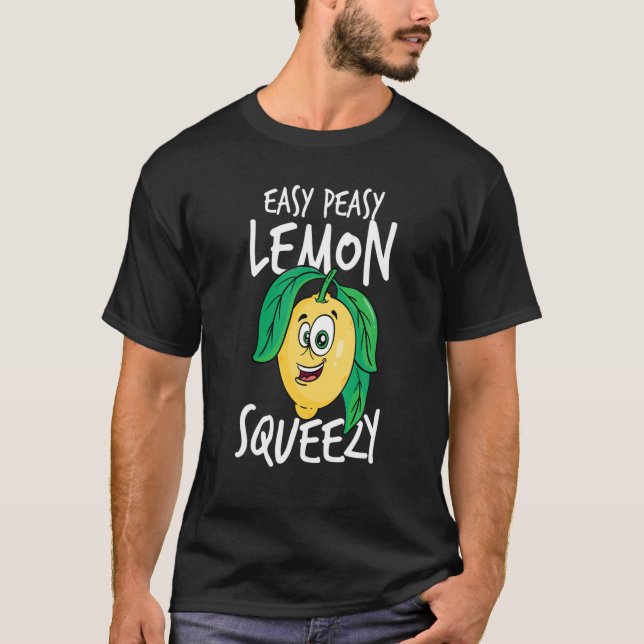 Camiseta Fácil, Pêssego, Limão... (Frente)