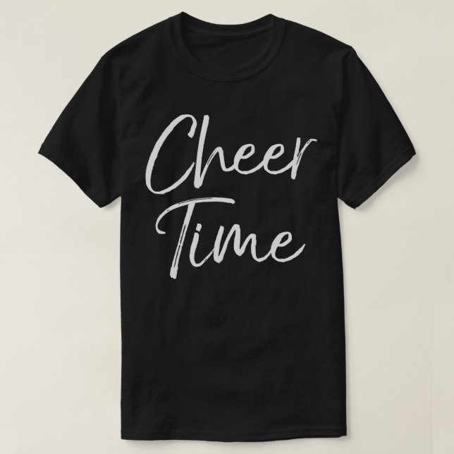 Camiseta Fácil prática de torcida para Cheerleader (Frente do Design)