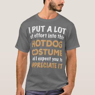 Camiseta Fácil roupa de cachorro quente