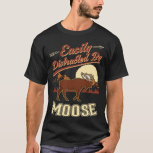 Camiseta Facilmente distraída por Moose Scandinavia Moose A