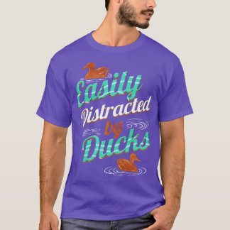 Camiseta Facilmente distraído