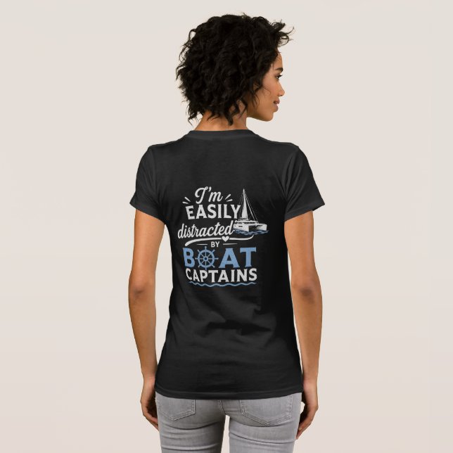 Camiseta Facilmente Distraído 1 (Parte Traseira Completa)