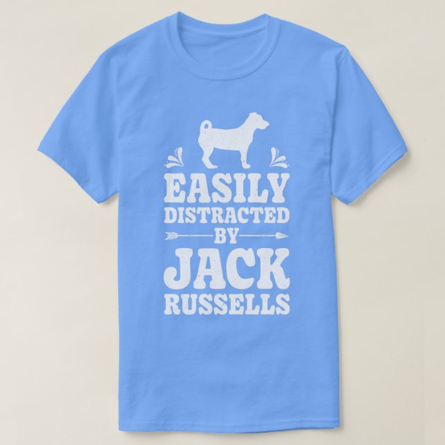Camiseta Facilmente distraído 9 (Frente do Design)