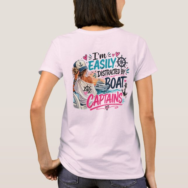 Camiseta Facilmente Distraído Cor (Verso)
