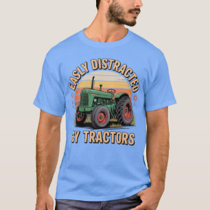 Camiseta facilmente distraído - estilo