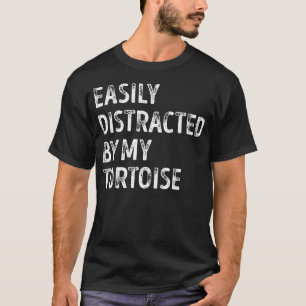 Camiseta Facilmente Distraído Pelo Meu Jabuti