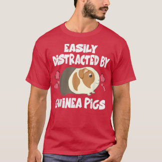Camiseta Facilmente Distraído Pelo Proprietário De Animais 