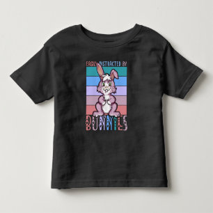 Camiseta Facilmente distraído por Bunnies Cute Bunny Lover