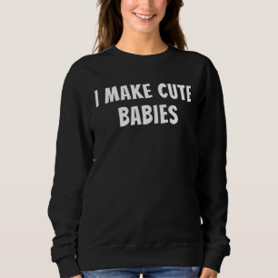 Camiseta Faço Bons Bebês Bonitos Novo papai Esposa Grávida