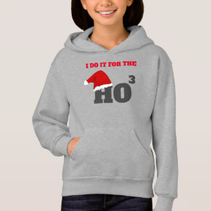 Camiseta Faço isso para o texto do boné de Natal engraça