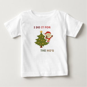 Camiseta Faço isso para o "The ho's", Natal da Família 20