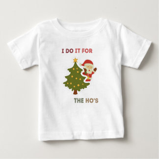 Camiseta Faço isso para o "The ho's", Natal da Família 2020