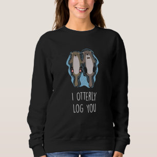 Camiseta Faço-Lhe Um Roteio De Casais De Lontra Mar De Humo