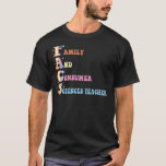 Camiseta Facs Family and Consumer Science encara o professo<br><div class="desc">Facs Family and Consumer Science encara o professor de volta à escola</div>