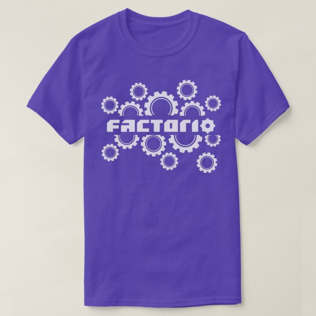 Camiseta Factorio Design (Frente do Design)