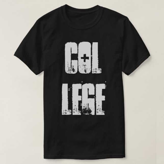 CAMISETA FACULDADE (Frente do Design)