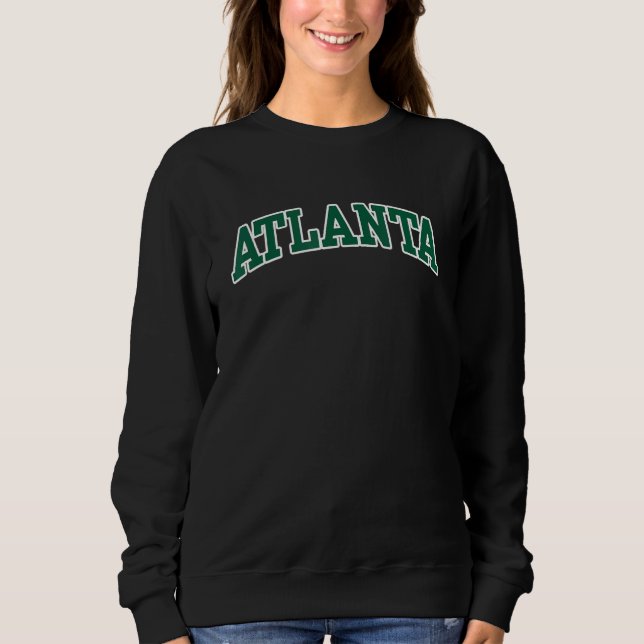 Camiseta Faculdade de Atlanta de Arch02 (Frente)