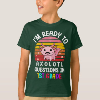 Camiseta Faculdade de Axolotl, 1 rua de volta à escola