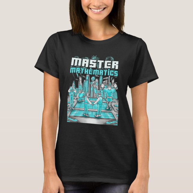 Camiseta Faculdade de Ciências da Computação Matemática Mes (Frente)