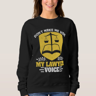Camiseta Faculdade de Direito Não Me Faça Usar Meu Advogado