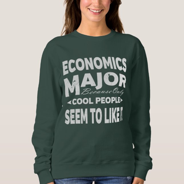 Camiseta Faculdade de Economia Major Apenas Pessoas Legal C (Frente)