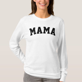Camiseta Faculdade de Mãe Materna e Cuada da Universidade M