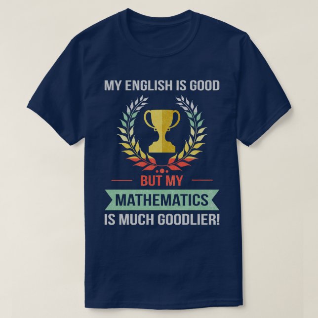 Camiseta Faculdade De Matemática Engraçada Ou Colégio Sujei (Frente do Design)