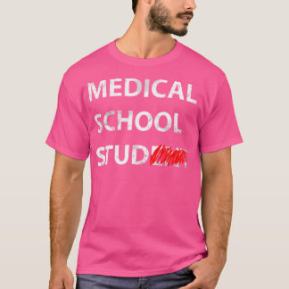 Camiseta Faculdade De Medicina Estudante Engraçado Presente