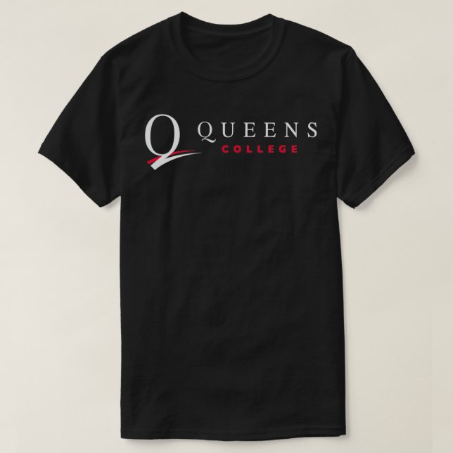 Camiseta Faculdade de Queens (Frente do Design)